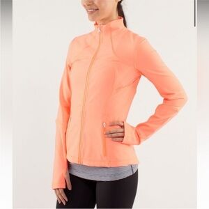 Lululemon Forme Jacket in Orange Pop Size 8